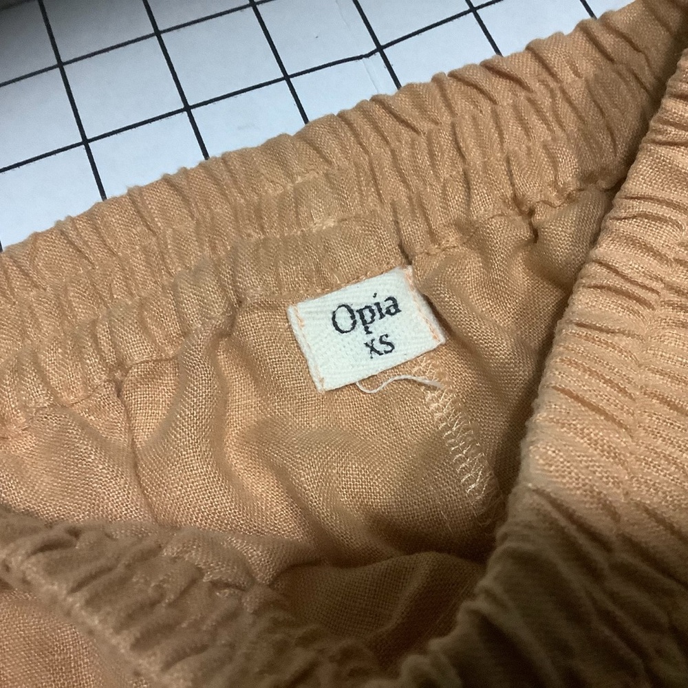 Opia Enki Palazzo Pants ~ Mustard - Picture 2 of 5